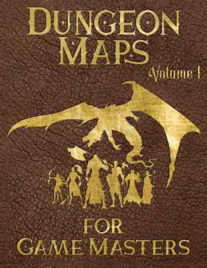 Dungeon Maps for Game Masters - Volume 1